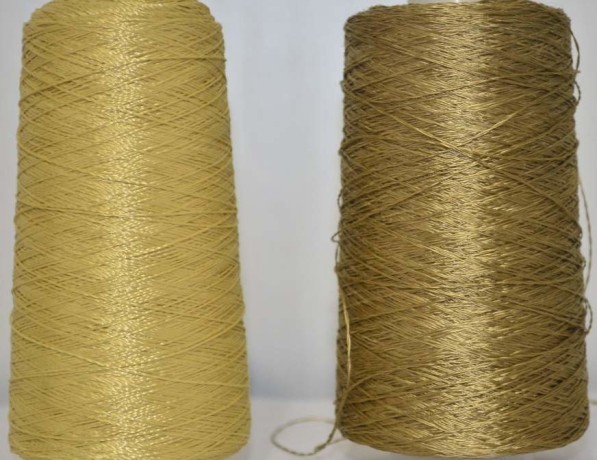 Арамидная нить 45 СВМ 45 текс соломенная ГОСТ Р 53019-2008 фото