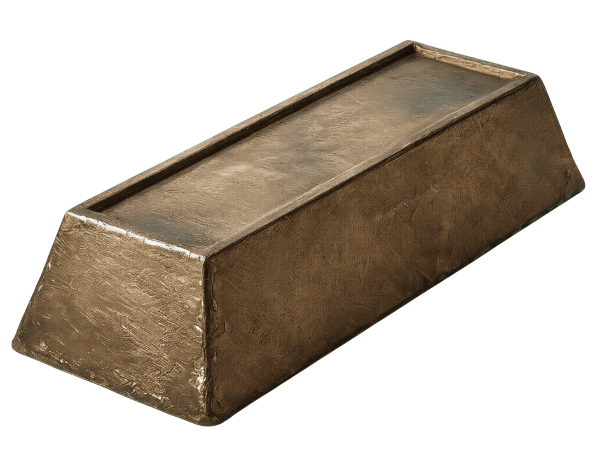 Чушка бронзовая литая БрА10Ж3 ГОСТ 614-97 фото