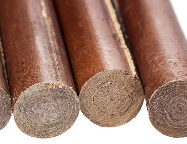 Стержень из гетинакса электротехнический V 80х550 мм ТУ 16-5755565.0118.01-89 фото