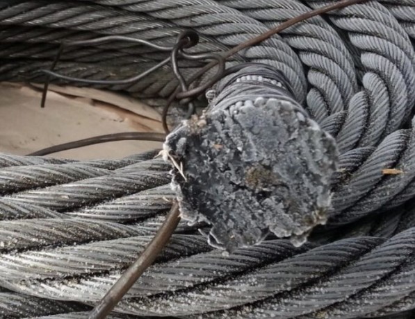 Канат стальной двойной круглопрядный правой свивки В ЛК-О 11,5 мм ГОСТ 3069-80 фото