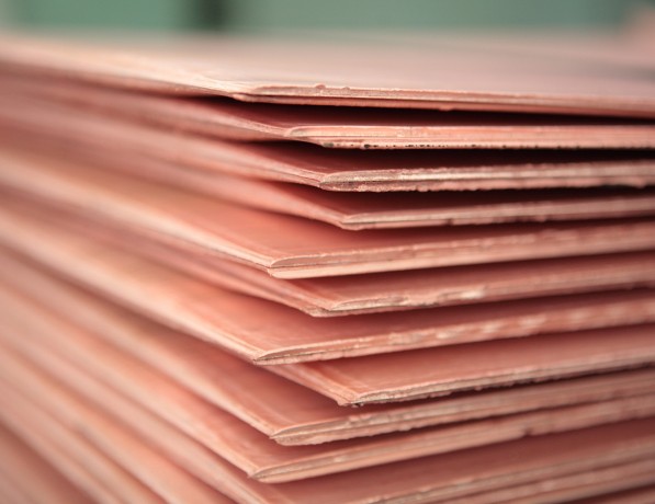 Катод медный 4х860 мм М0к ГОСТ 546-2001 фото