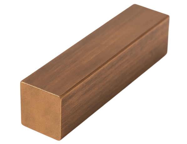 Квадрат бронзовый х/д БрС30 13х13 мм ГОСТ 1628-2019 фото