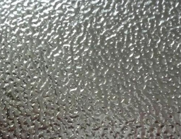 Лист нержавеющий рифленый г/к апельсиновая корка AISI 304 4 мм фото