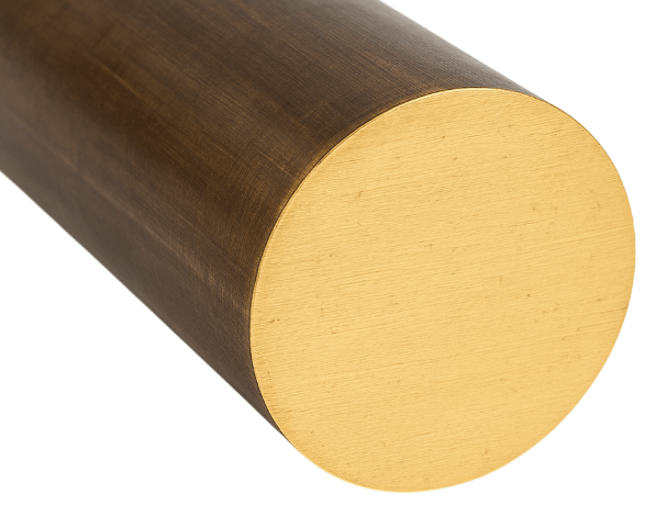 Поковка бронзовая круглая кованая БрА7 50 мм ГОСТ 18175-78 фото