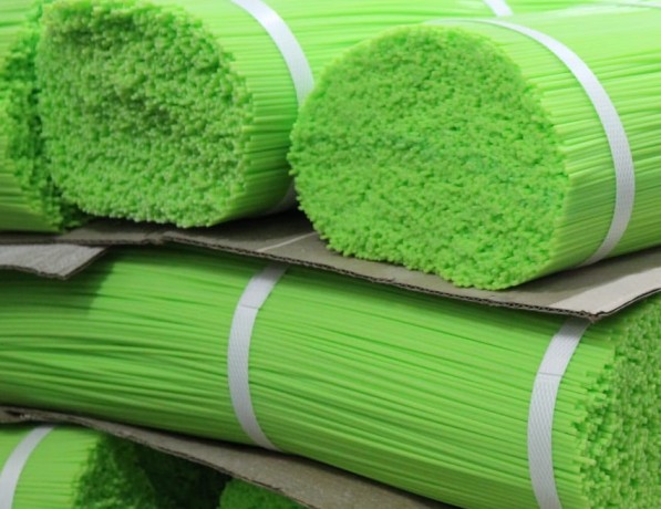 Полипропиленовый ворс оранжевый 1х460 мм фото