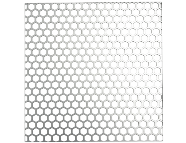 Сетка нержавеющая перфорированная 12Х18Н9Т 15х15х2 мм фото