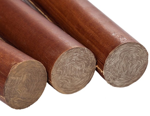 Текстолит стержень электротехнический 40х350 мм ГОСТ 5385-74 фото